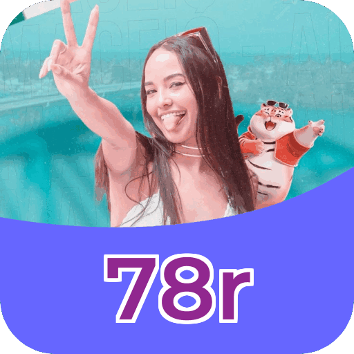 Interface do aplicativo 78r mostrando jogos disponíveis no iOS e Android